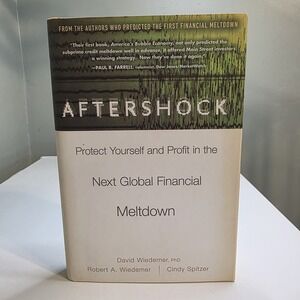 Aftershock David Wiedemer Global Financial Meltdown Economics Hardcover Book 201